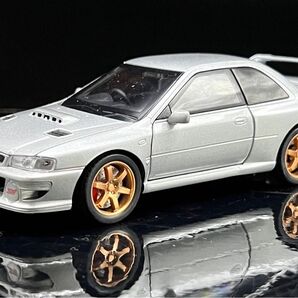 SUBARU / スバル インプレッサ STi 1/32 ミニカー シルバー H191