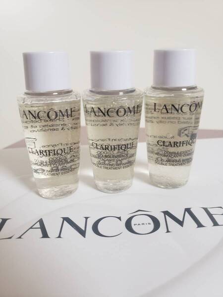 新品★LANCOME ランコム クラリフィック デュアル エッセンス ローション EX<美容化粧水>10ml×3個★うるおいツヤめく透明肌へ