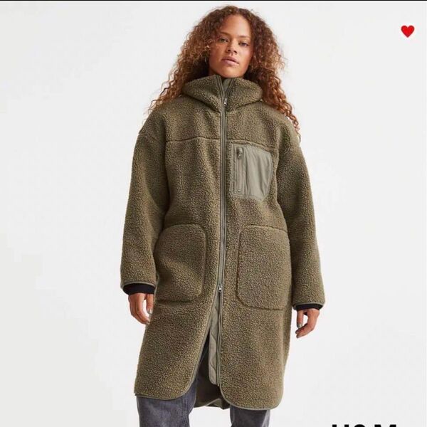 H&M エイチアンドエム コート ジャケット シアリングジャケット