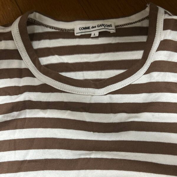 COMME des GARONS/Tシャツ 長袖 ボーダー