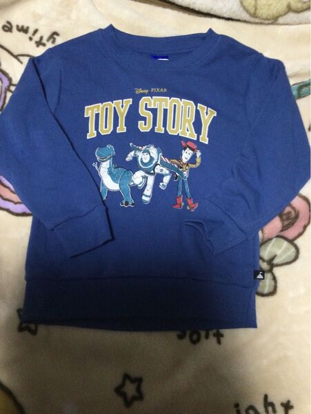 新品 タグ付き トイストーリー toystory トレーナー 120cm