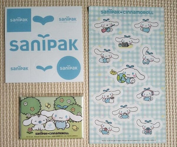 シナモンロール マグネット&ステッカーシール サニパック