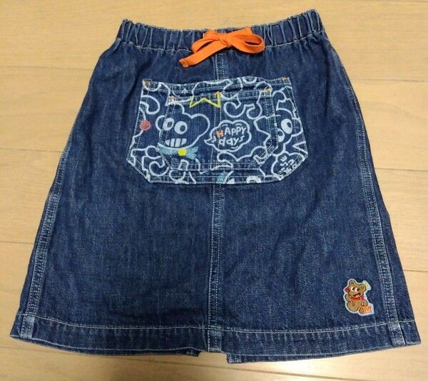 ミキハウス スカート デニム 120