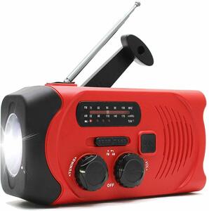  free shipping disaster prevention .. recommendation disaster prevention radio radio light flashlight hand turning charge USB charge solar radio disaster information collection 