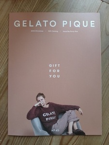 非売品 gelato pique ジェラート ピケ 2019クリスマス カタログ