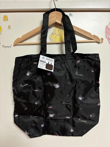 sanrio サンリオ クロミ エコバッグ ブラック