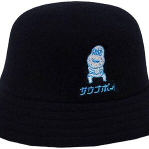 サウナボーイ ピーナッツくん サウナハット ブラック 黒