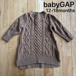 babyGAP ニットワンピース 12-18months