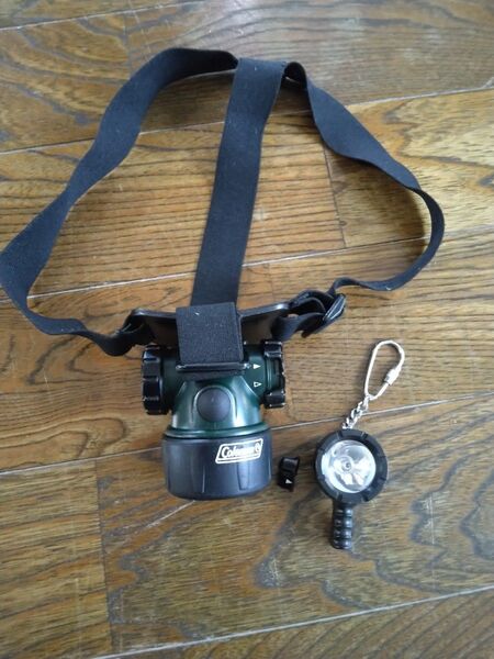 Coleman 5LEDヘッドランプ!ジャンク品!