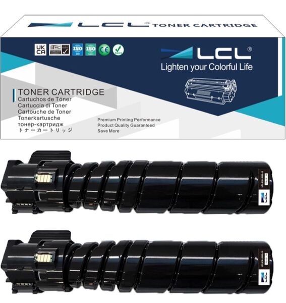 LCL NEC用 PR-L8600 PR-L8600-12 PR-L8700-11 10K (2パック ブラック)