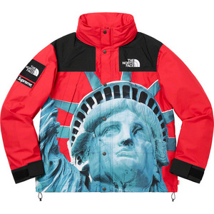 19AW Supreme The North Face Statue of Liberty Mountain Jacket Red M 新品 シュプリーム ノースフェイス マウンテンジャケット 19FW 赤