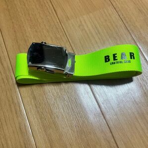 BEAR GRATEFUL DEAD ベルト イエロー