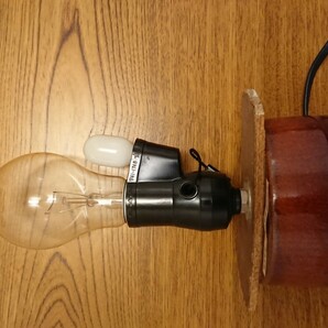 希少！昭和レトロ 発熱スタンド(シリカ電球) 照明 はだか電球 松下電器産業 ナショナル National パナソニック