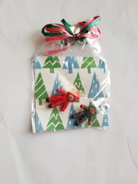 クリスマス 小人 人形