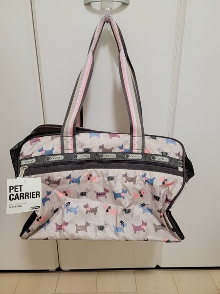 LESPORTSAC【ペットキャリー】ドッグ柄