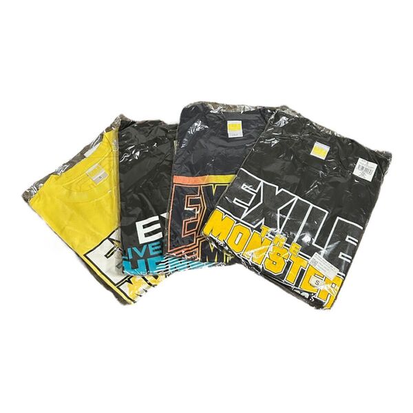 新品未開封 Sサイズ Tシャツ 4枚セット EXILE ツアーTシャツ Tシャツ