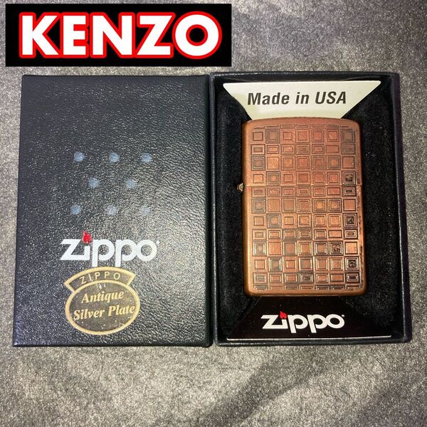 KENZO】 アメリカ製 2002年製造 ジッポ zippo オイルライター