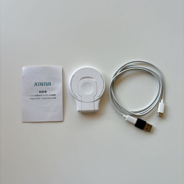 KINIVA magsafe対応 ワイヤレス充電器 AppleWatch 充電器