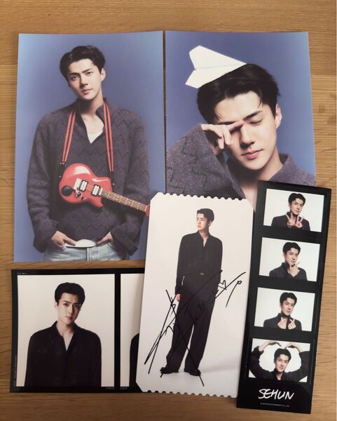 exo シーグリ SEASON'S GREETINGS 2023 セフン sehun ポストカード ステッカー