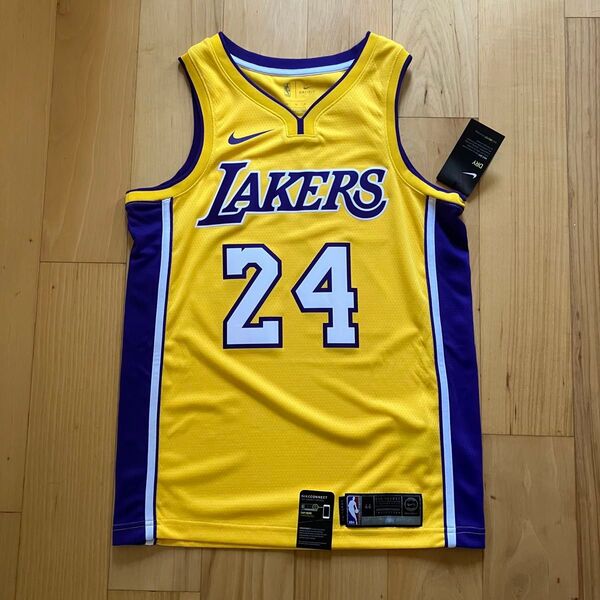 新品 正規品 LAKERS Kobe Bryant 選手 24番 ユニフォーム バスケ NBA レイカーズ ロサンゼルス
