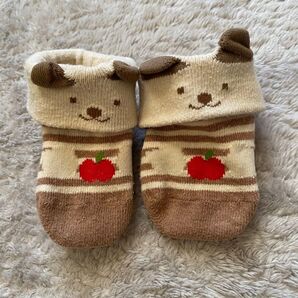 ベビーソックス くま 新生児