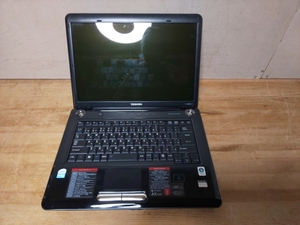 TOSHIBA 東芝 ノートパソコン dynabook AX/54F PAAX54FLR ジャンク/celeron550 2GHz 2GB DVDsマルチ WPS対応無線LAN 15.4型ワイド ジャンク