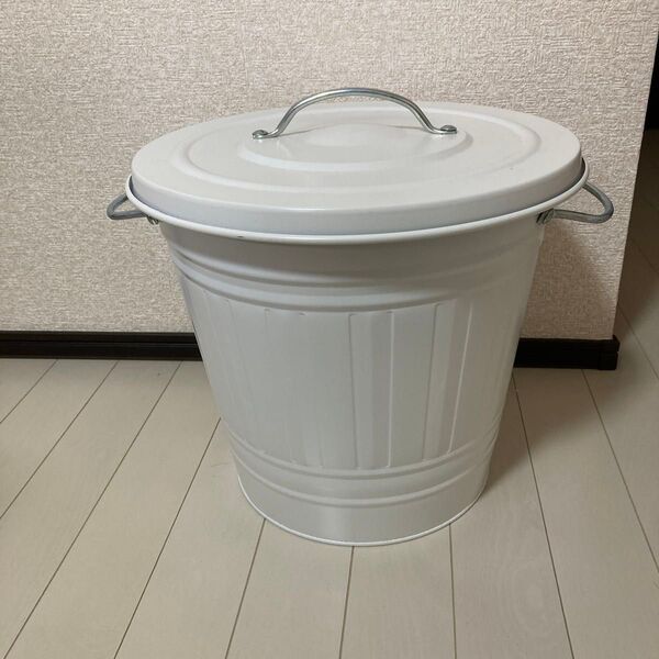 IKEA イケア ブリキ ゴミ箱