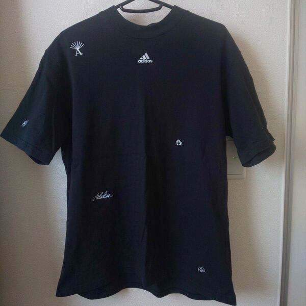 アディダス adidas レディース Tシャツ トップス サイズL 綿