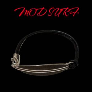 MOD SURF ☆ウッド系紐のブレスレット