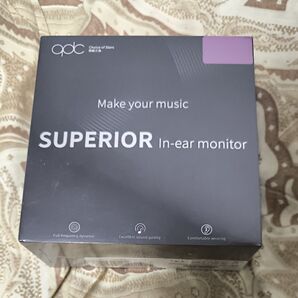 SUPERIOR QDC-SUPERIOR-RP Rondo Purple イヤホン 神谷奈緒