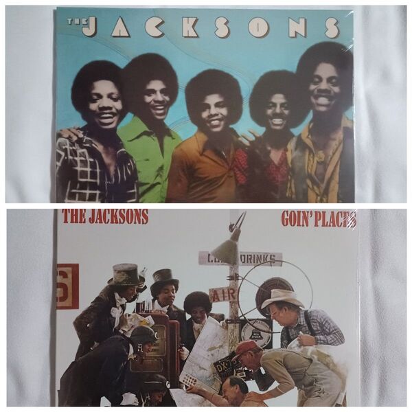 The Jacksons LP レコード 2作セット 2018年再発盤 未開封