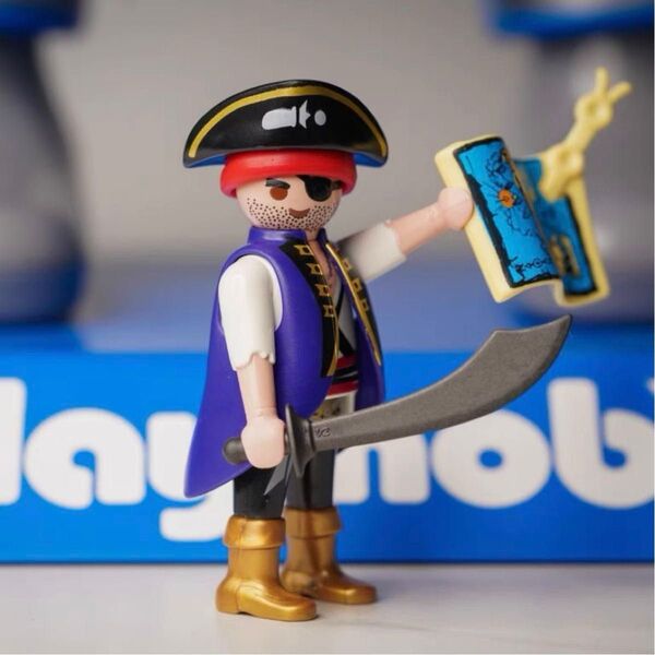 【即発送】新品未開封 まとめ買いセール!プレイモービル playmobil 人形 海賊 地図と剣 ミニフィグ+小物+ミニカタログ
