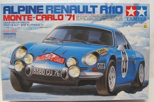 タミヤ 「1/24 アルピーヌルノー　A110 モンテカルロ’71」新品