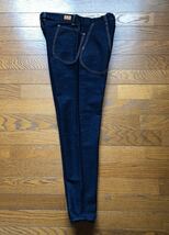 児島ジーンズ W28 LX101A “LELAX JEANS 1st SLIM DENIM INDIGO” kojimagenes レラックスジーンズ ファースト 縦伸ストレッチ インディゴ_画像6