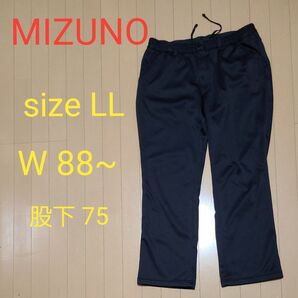 MIZUNO メンズ トレーニングパンツ 裏起毛 LLサイズ ブラック 野球 baseball 練習着