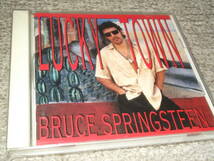 ★ブルース・スプリングスティーン/LUCKY TOWN Bruce Springsteen 国内盤帯なし歌詞解説付★1992年4月8日発売 Sony Records SRCS-5822 _画像1