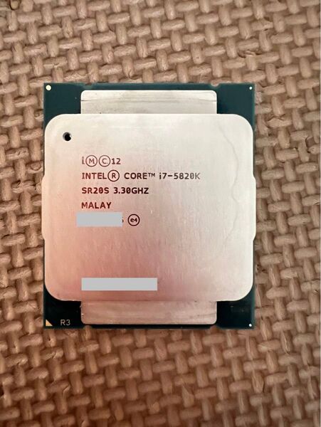 Intel Core i7-5820K 動作品