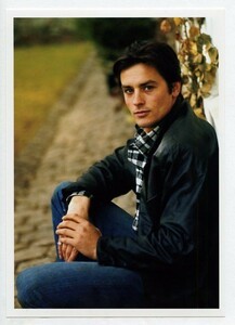 [ photo 5x7] Alain * Delon 26 movie . super photograph ( middle )