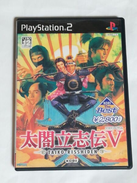 PS2 太閤立志伝V The best 動作確認済み 説明書なし