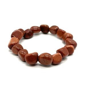 ヴィンテージ ゴールドサンドストーン ブレスレット バングル アクセサリー パワーストーン