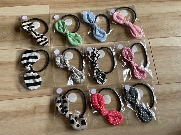 ハンドメイド ヘアゴム