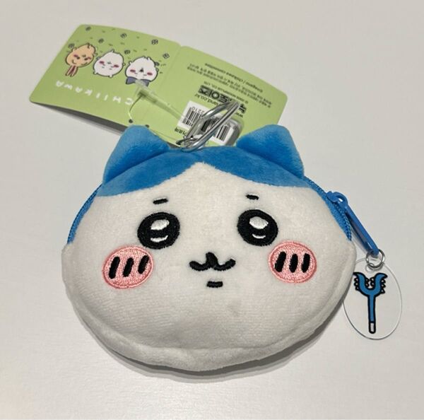 韓国限定 ちいかわ ぬいぐるみ 小銭入れポーチ (ハチワレ)