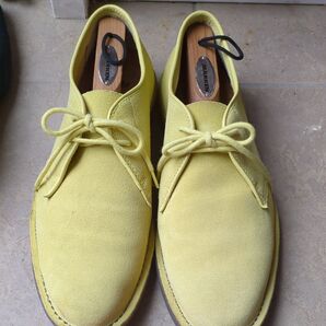 クラークス clarks イエロー スエード Darning Walkシューズ
