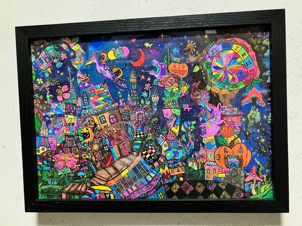 【原画】作品名:ネオン
