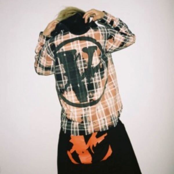 VLONE x fragment フランネルシャツ XL