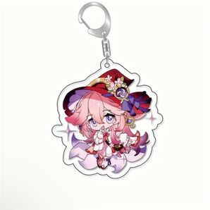 原神 八重神子 アクリルキーホルダー