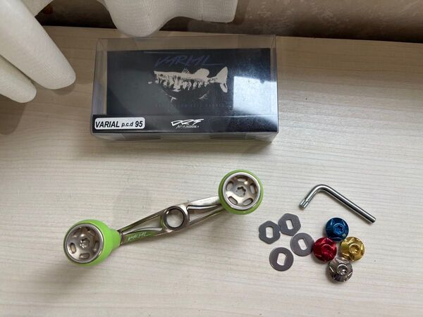 ★☆DRT VARIAL バリアル ハンドル 95 シルバー 超美品