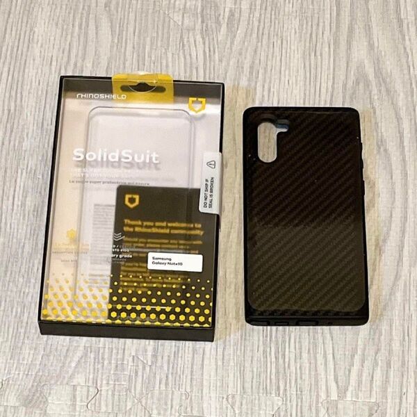 Galaxy Note10+ SolidSuitケース 耐衝撃
