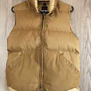 Evis ダウンベスト S ベージュ 日本製