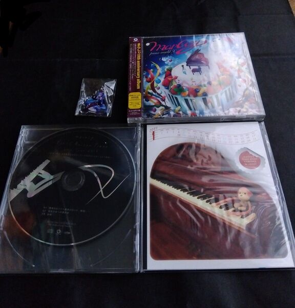 まらしぃ marasy CD1枚 特典まらしぃライブCD1枚 アクリルキーホルダー他 計4点